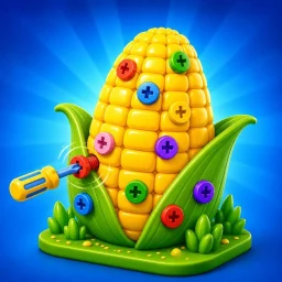 أيقونة Bolt Valley 3D: Nut & Bolt